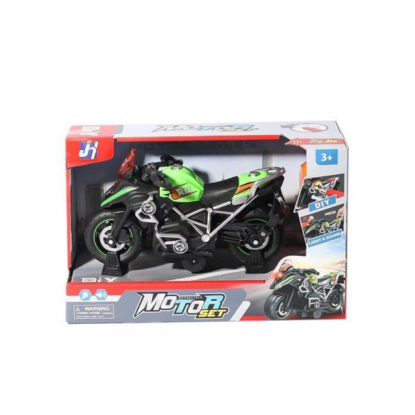 8080A-6-8 Işıklı Müzikli Söktük Motorsiklet -Canem Kız Erkek Çocuk Oyuncak Eğitici Oyuncaklar - Image 1