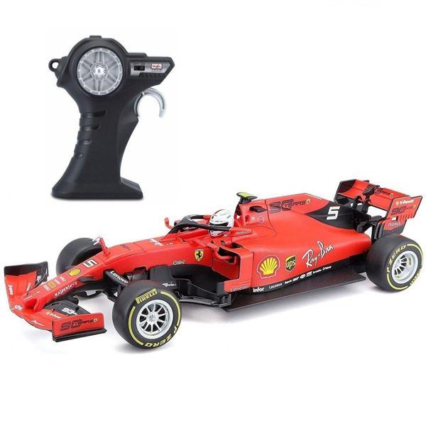 1:24 Premium Kumandalı 2019 F1 Ferrari Sf90 Sebastian Vettel Kız Erkek Çocuk Oyuncak Eğitici Oyuncak - Image 1