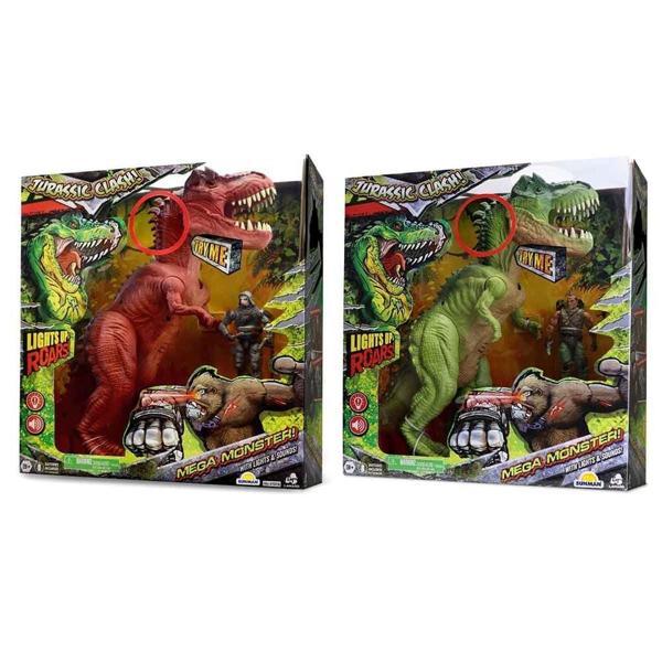 DİNOZOR GORİL OYUN SET FİGÜRLÜ SESLİ Kız Erkek Çocuk Oyuncak Eğitici Oyuncaklar - Image 1