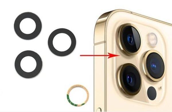 iPhone 12 Pro Max Uyumlu Kamera Lens Camı - Image 1