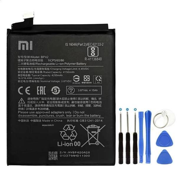 Xiaomi Mİ 11 Lite Pil Batarya BP42 ve Tamir Seti - Image 1