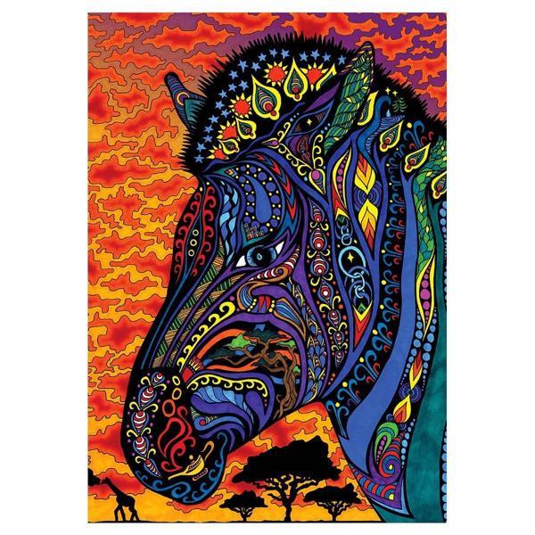 KS The Zebra 1500 Parça Puzzle Kız Erkek Çocuk Oyuncak Eğitici Oyuncaklar - Image 1