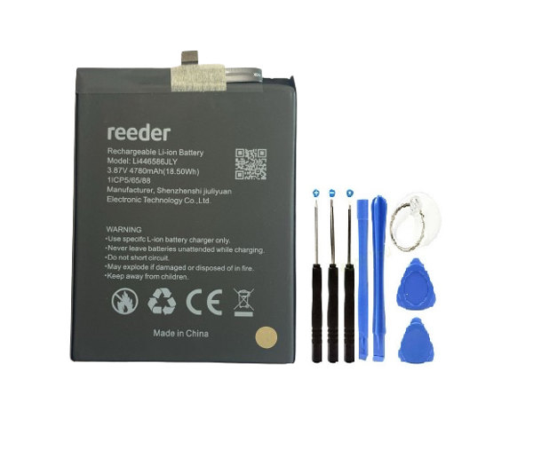 REEDER P13 BLUE PLUS 2022 PİL BATARYA 4780 mAh + Tamir Set - Image 1