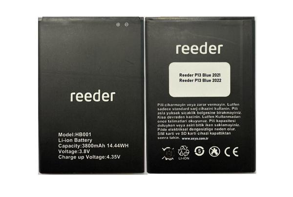 Reeder P13 Blue 2021 2022 Batarya Pil Hb001 - Image 1