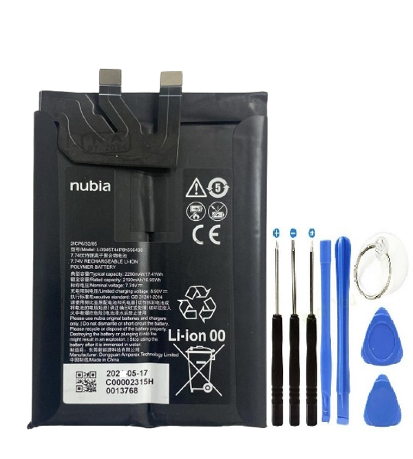 ZTE Nubia Red Magic 6s Pro Pil Batarya NX669j + Tamir Set - Image 1