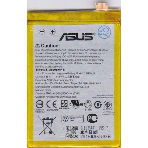 Asus Zenfone2 5.5 C11P1424 Z00Ad Ze550Ml Ze551Ml Batarya Pil - Image 1