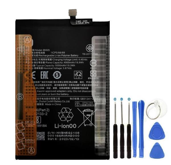 Xiaomi Redmi 10A Pil Batarya BN5G 5000 mAh+Tamir Seti - Image 1