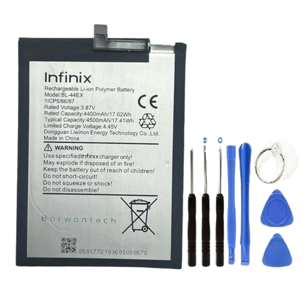 İnifix Zero X Pil Batarya BL-44EX+Tamir Seti - Image 1