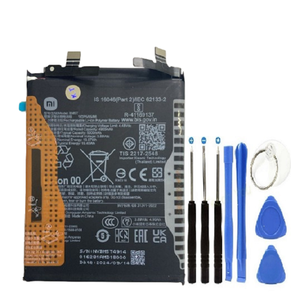 Xiaomi 13T Pil Batarya BM5T + Tamir Set - Image 1