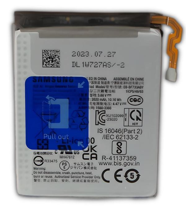 Samsung Z Flip 5 Pil Batarya EB-BF733ABY - Image 1