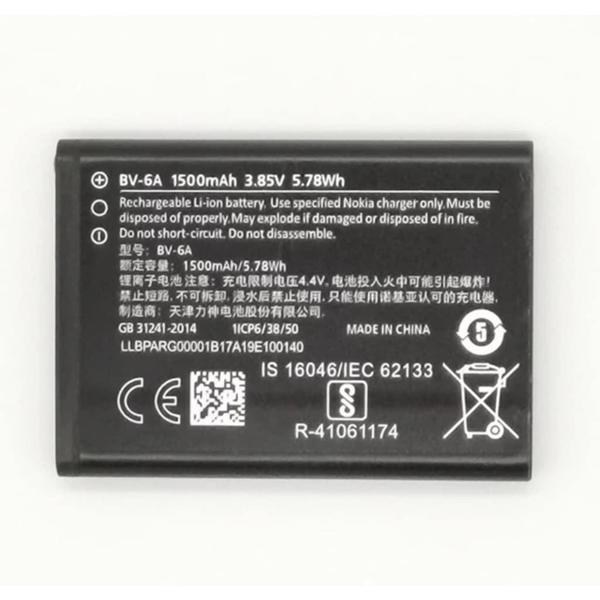 Nokia Bv-6A Batarya Pil N2060-5210-8110-3060-C503 - Image 1