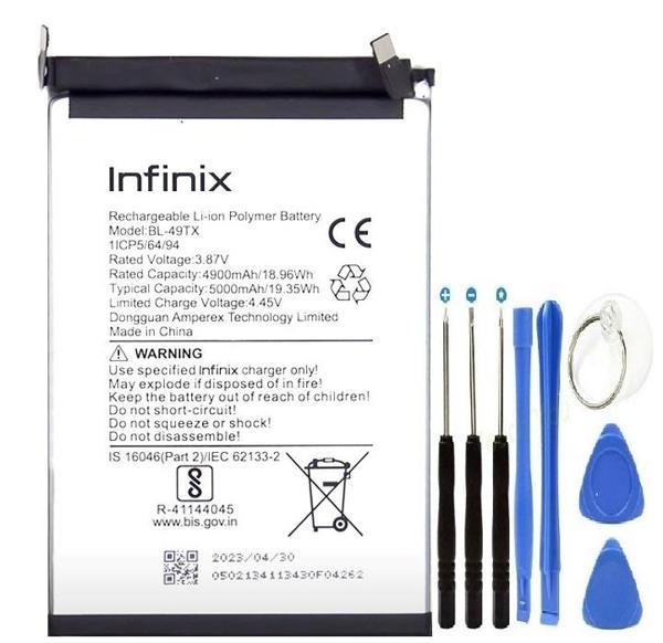 İnfinix Note 30 5g Pil Batarya Bl-49TX+Tamir Seti - Image 1