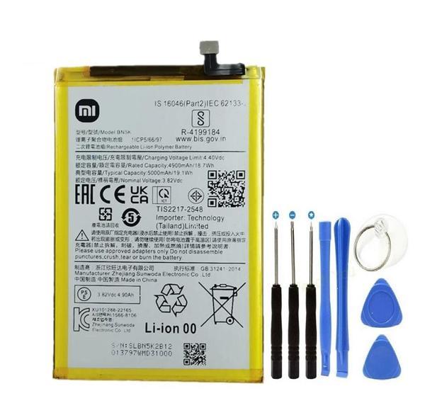 Xiaomi Redmi 12C Pil Batarya BN5K 5000 mAh+Tamir Seti - Image 1