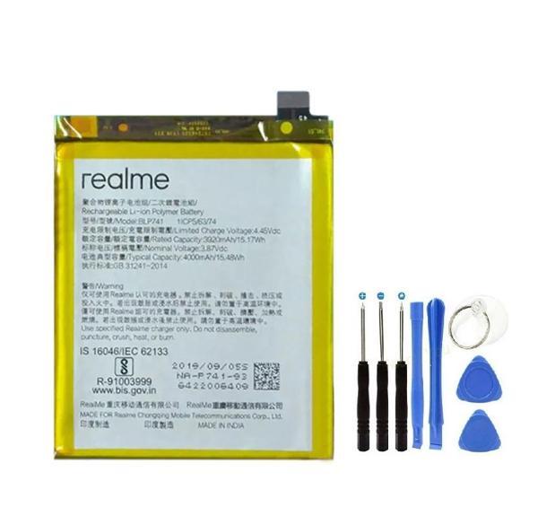 Realme XT Pil Batarya BLP741 ve Tamir Seti - Image 1