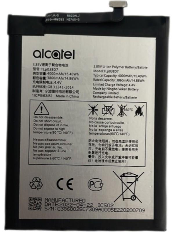 Alcatel TCL 10L Pil Batarya Tcl770h TLP038D7 - Image 1