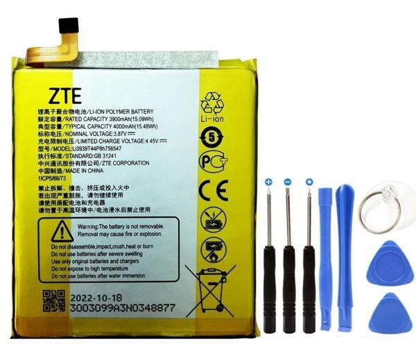 ZTE Axon 10 Pro 5g Pil Batarya+Tamir Set Li3939T44P8h756547 - Image 1