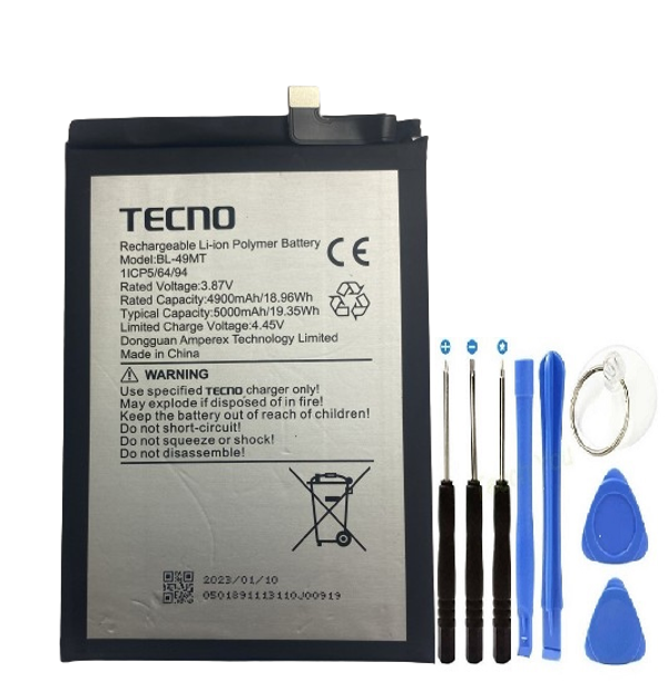 Tecno Camon 15 CD6 Pil Batarya + Tamir Seti - Image 1