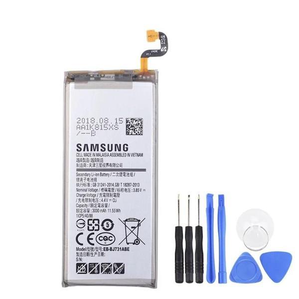 Samsung J7 Plus Pil Batarya EB-BJ731ABE 3000 mAh+ Tamir Seti - Image 1