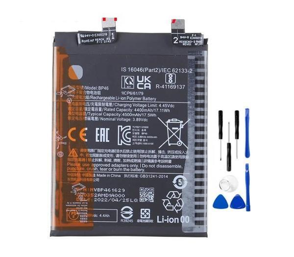 Xioami Mi 12x Pil Batarya BP46 +Tamir Set - Image 1