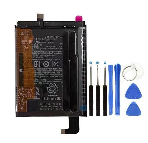 Xiaomi Redmi K40 Gaming 5G Pil Batarya BM56 ve Tamir Set - Image 1