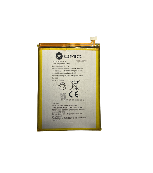 OMİX X500 PİL BATARYA 5000 mAh (GM21pro) - Image 1