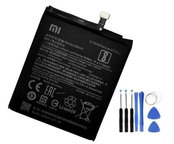 Xiaomi Redmi 10X  5G Pil Batarya BM4S ve Tamir Set - Image 1