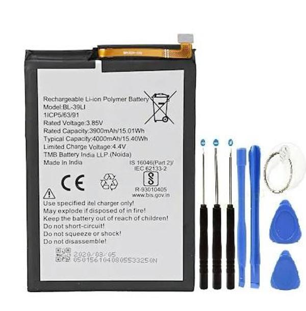 İnifix Vision A56 Pil Batarya BL-39Li+Tamir Seti - Image 1