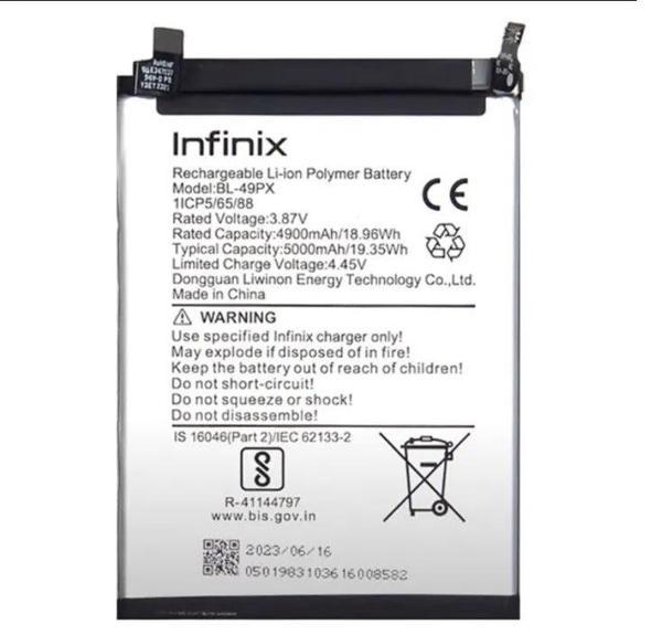 İnfinix Note 30 Pro 5g Pil Batarya 5000 mAh - Image 1
