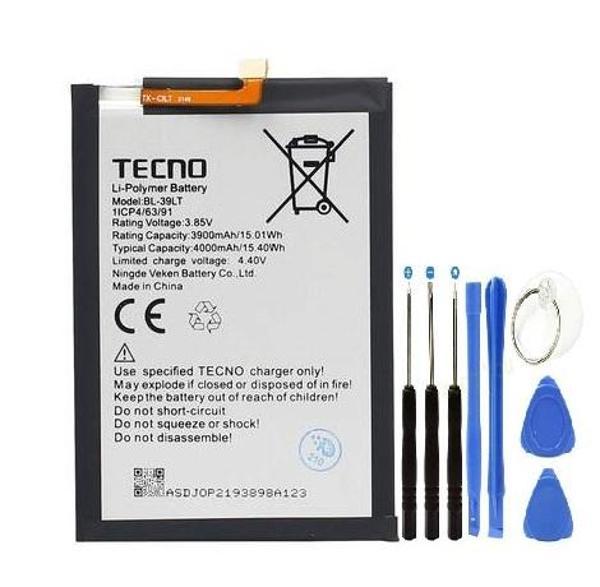 Tecno Spark 4 Pil Batarya BL-39LT+Tamir Seti - Image 1