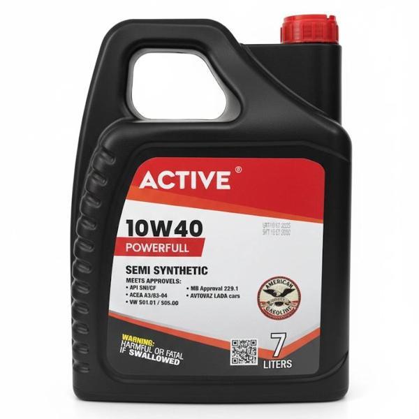 ACTİVE MOTOR OİL 10W40 7 LT - Image 1