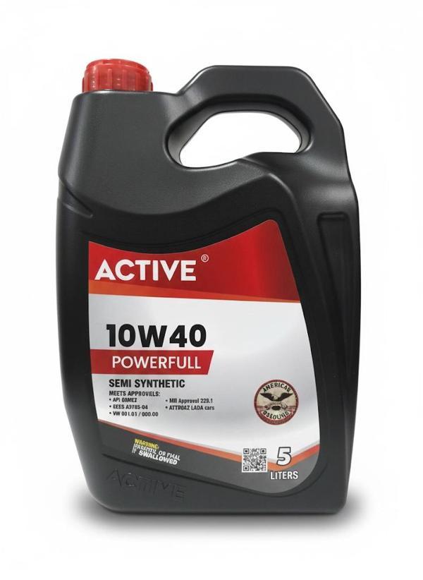 ACTİVE MOTOR OİL 10W40 5 LT - Image 1