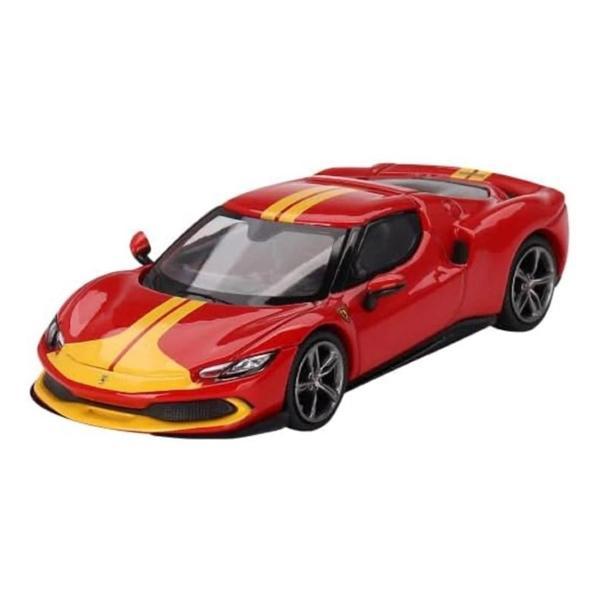 BBR 1:64 Ferrari 296 GTB Rosso Corsa Assetto Fiorano - Image 1