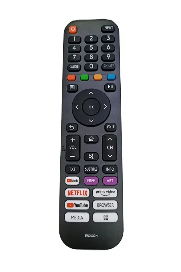 AWOX B225000UHD - B225580UHD/S/W VİDAA Serisi Uyumlu 4K Led Smart Android Tv Uzaktan Kumandası - Image 1