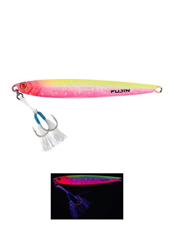 Fujin Valhalla Darksea 100gr Metal Jig Yem Pink Chart Gold - Image 1