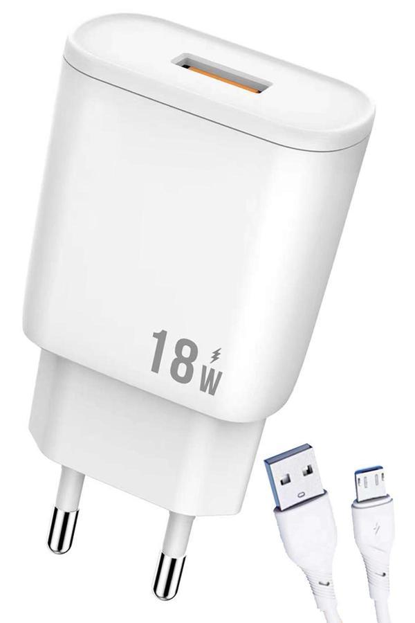 Galaxy Tab 4 SM-T530 T532 T332 T232 Şarj Aleti Micro USB Set 18W SY-18wM - Image 1