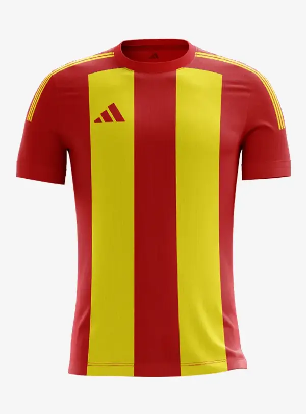 adidas Striped 24 Jsy Erkek Forma - Image 1