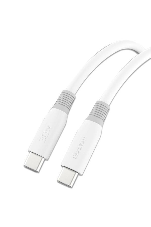 Casper VIA F30 -F30 Plus M30 M30 Plus Şarj Kablosu 60W Type-C to Type-C 2metre Az-EC-156C - Image 1