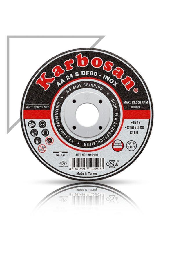 KARBOSANInox Metal Kesme Taşı 180 Lik İnce Tip Hassas Kesim - Image 1