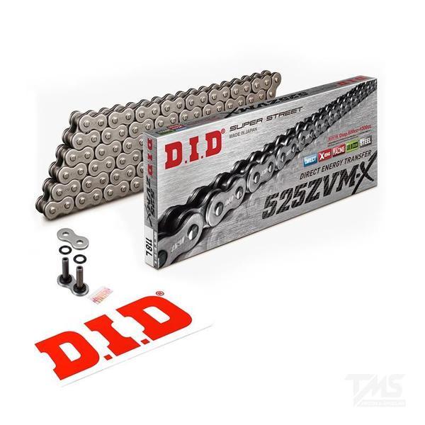 Did 525-118Zvm-x 2004-2024 Suzuki V-Strom DL650 Uyumlu Zincir Zvm-x Çelik Renk - Image 1