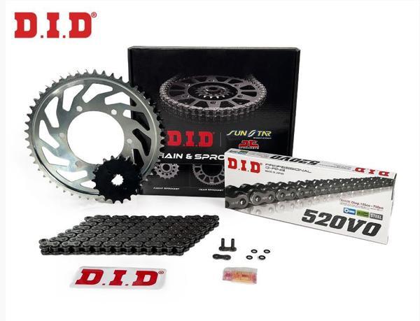 Did-Jt 2000-2004 Suzuki VL 250 Intruder Uyumlu Zincir Dişli Set Oring Zincir Çelik Renk - Image 1