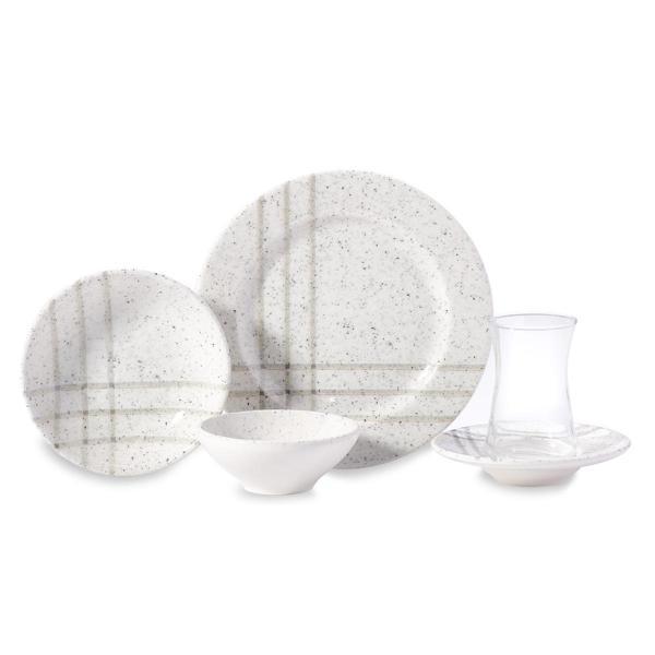 Korkmaz Natura Collection  26 Parça Kahvaltı Takımı A8799 - Image 1