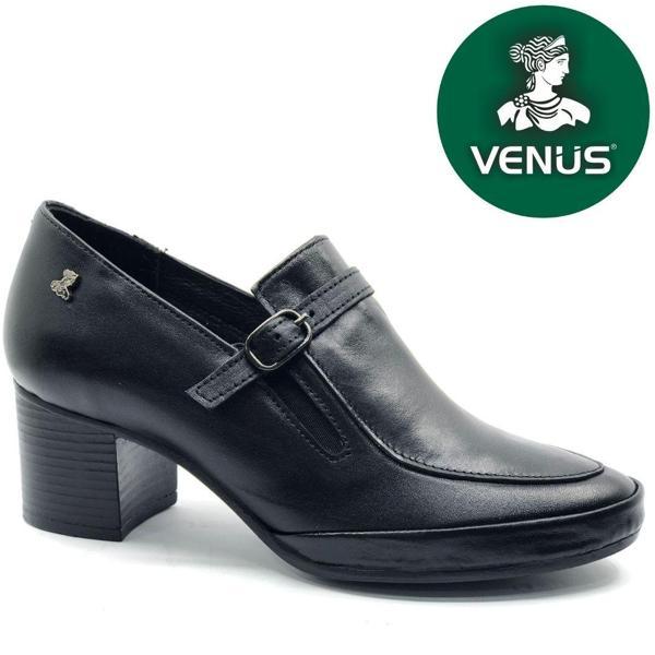 Venüs Bexus Hakiki Deri Comfort Ortopedik Kadın Topuklu Ayakkabı - Image 1