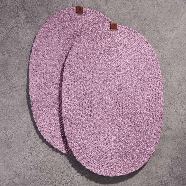 Korkmaz Natura 2li Masa Servisi Pembe 35x45 cm A8998-7 - Image 1