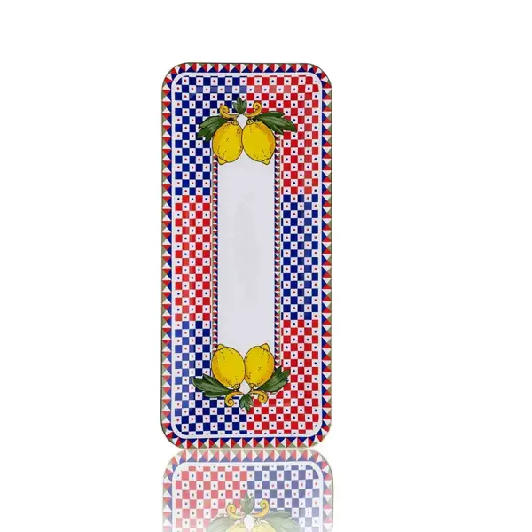 Korkmaz Limonetta Cam Collection Sunum Tabağı A8739-4 - Image 1