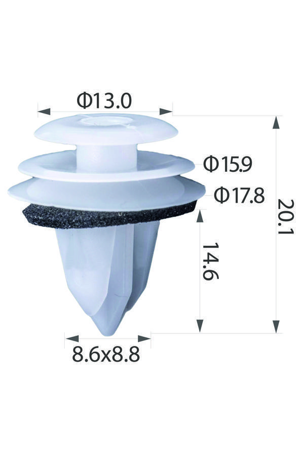 IM Global Oto Klips Kapı Döşeme Klipsi Oem Lexus Toyota 90467-09206 10Lu Paket - Image 1