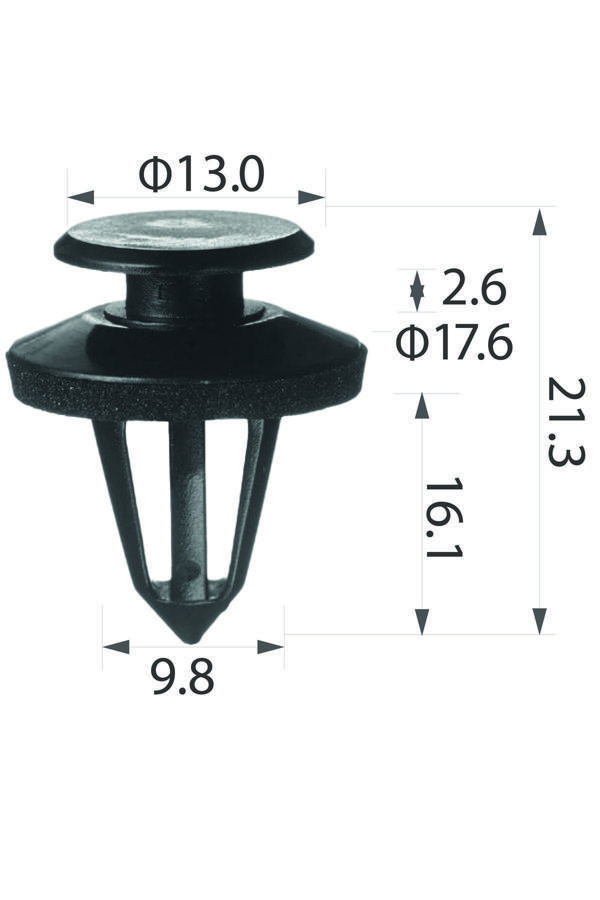 IM Global Oto Klips Oem Fiat 46835626, 71769495, Citroen Peugeot 9345A1 10Lu Paket - Image 1