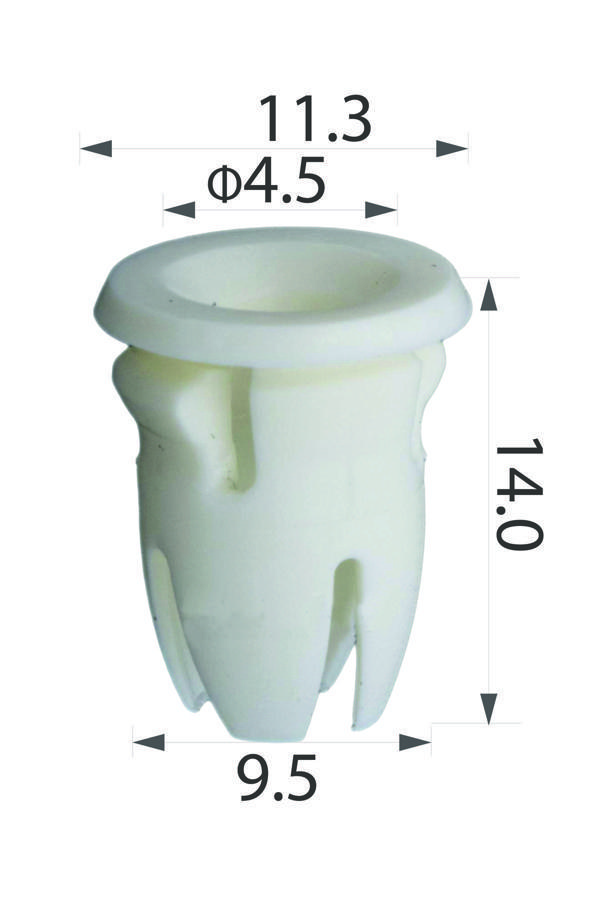 IM Global Oto Klips Çıta Dübeli Klipsi Beyaz Oem Mercedes A0019887681 10Lu Paket - Image 1