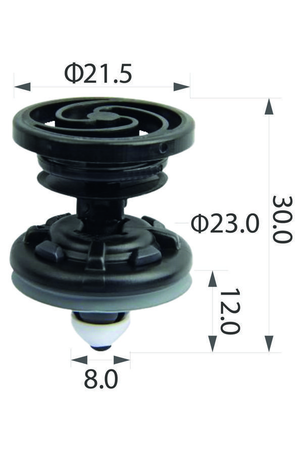 IM Global Oto Klips Kapı Döşeme Klipsi Oem Vw 7L6868243, Volvo 8679426 10Lu Paketuyumlu - Image 1