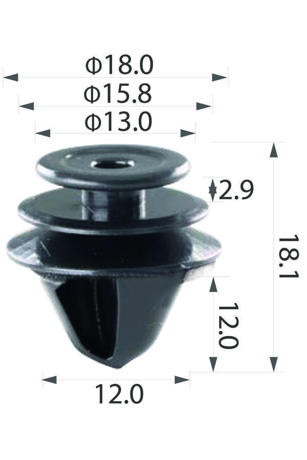 IM Global Oto Klips Oem 7701056846, 6991.S6 10Lu Paket - Image 1