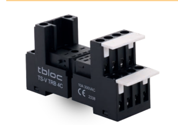 Tbloc TS-V TRB 4C 4 Kutuplu Röle Soketi - Image 1